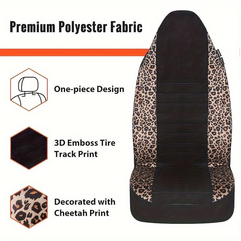 Capas para assentos de carro Capas para assentos com estampa de chita em dois tons Capas Acessórios para carros para a maioria dos carros, caminhões, SUVs ou vans