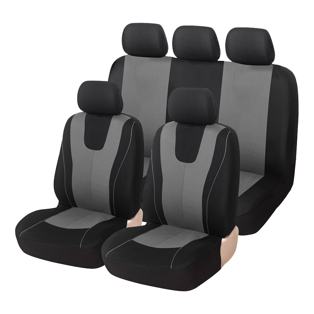 Autoyouth Universal Car seat Cover fabric for 5 seat red