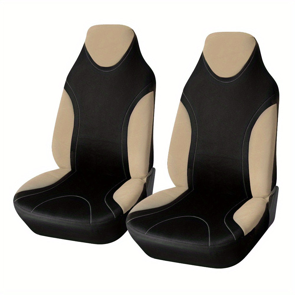 Autoyouth 2PCS Car seat cover Double front seat cover car seat cover suitable for car suv auto parts