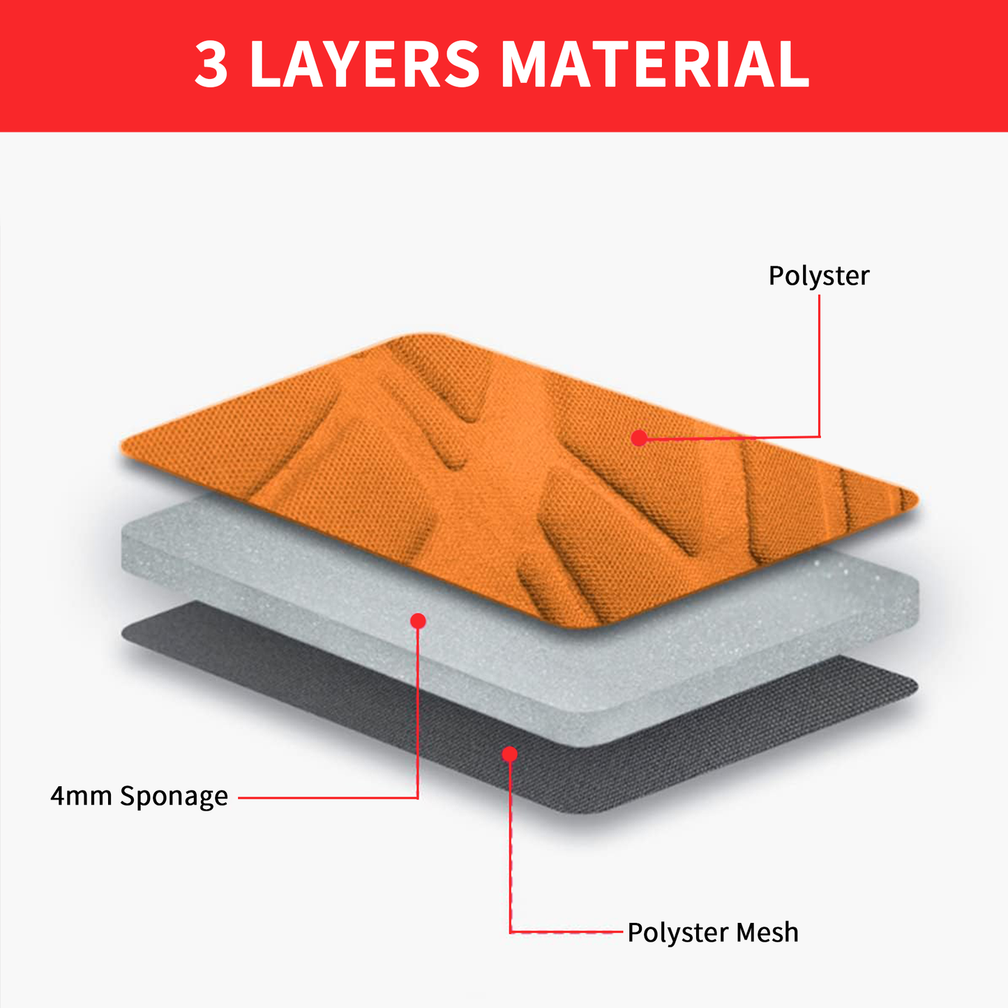 Autoyouth custom car seat covers polyester universal orange