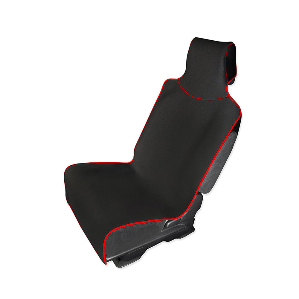 Autoyouth Black Premium Universal Fit Waterproof Stain Resistant Car Seat Cover Neoprene Non-Slip Bucket Seat Dog Kid Protector Save Your Leather Cloth Seats Van Truck SUV Auto