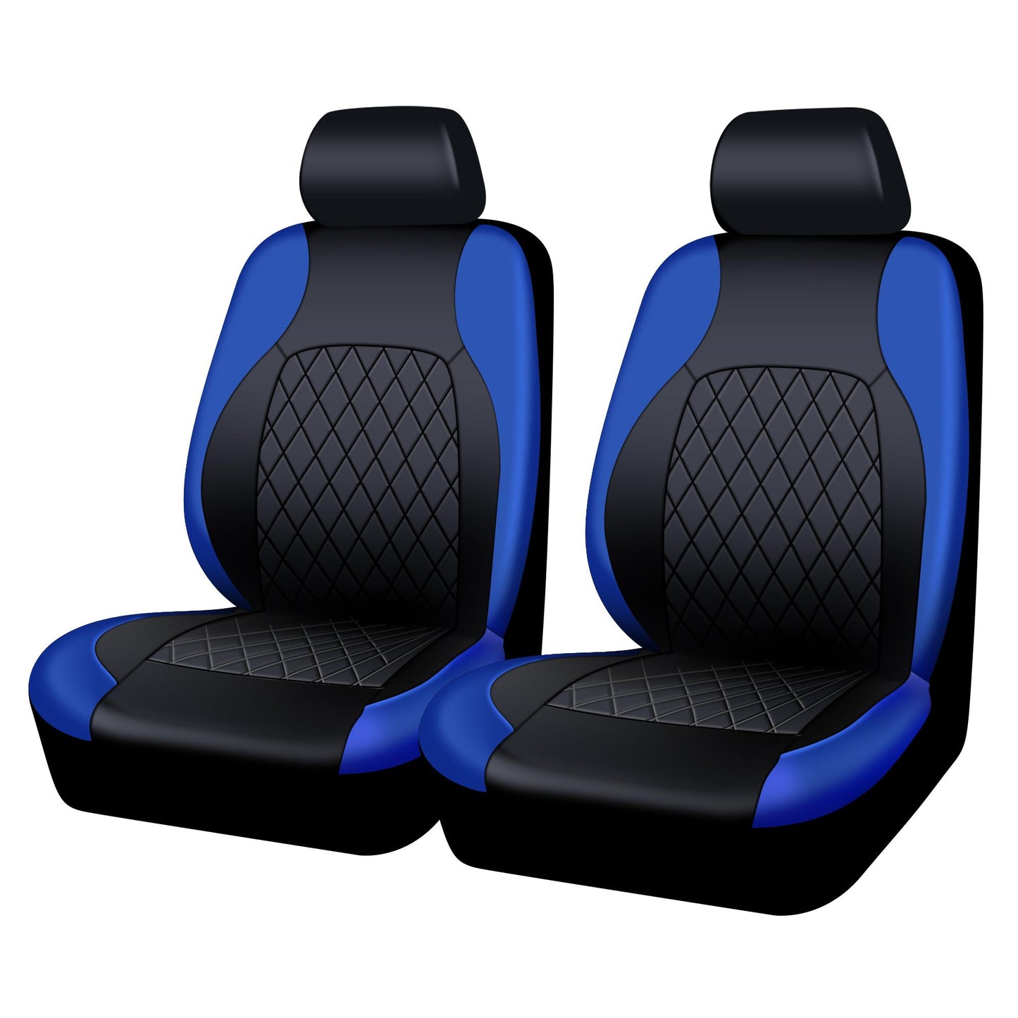 PU Leather Car Seat Covers Front Set