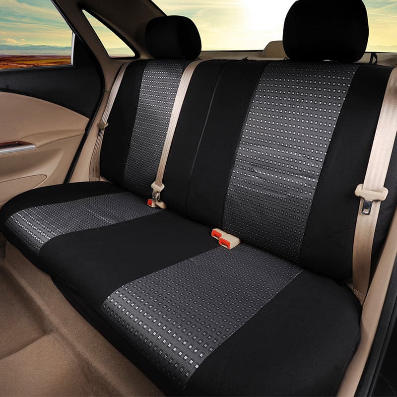 Autoyouth Car Seat Covers Universal Fit Jacquard +Polyester Fabric Automobiles Seat Cover Interior Accessories Seat Protector