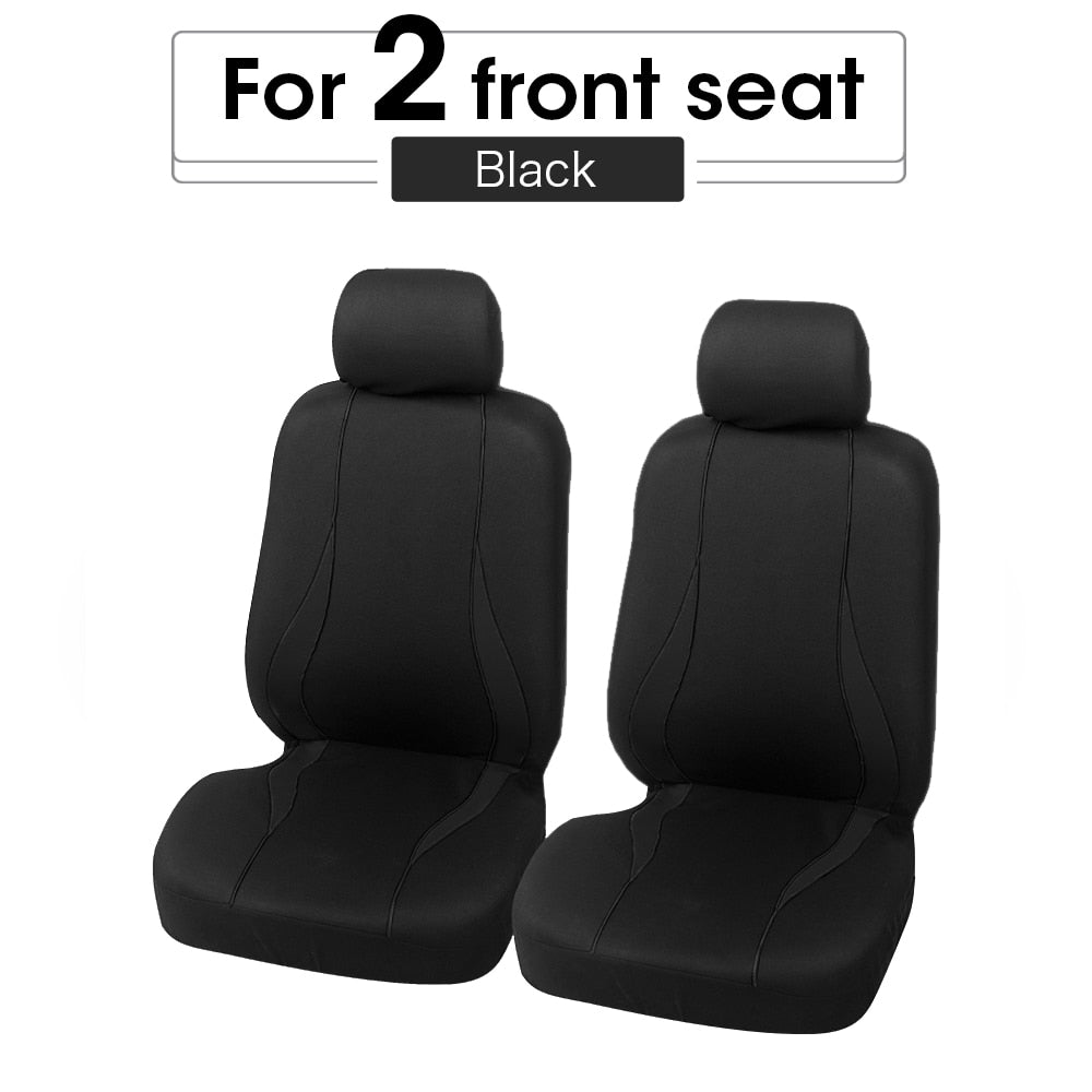 Autoyouth Car Seat Cover T-Shirt Black Universal For Chevrolet Onix For Hyundai HB20 Universal Interior Accessories For 1/2/5/7 seats Cars