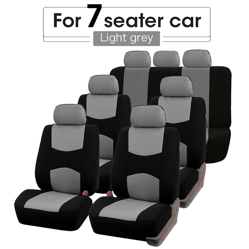 Autoyouth Car Seat Cover T-Shirt Black Universal For Chevrolet Onix For Hyundai HB20 Universal Interior Accessories For 1/2/5/7 seats Cars