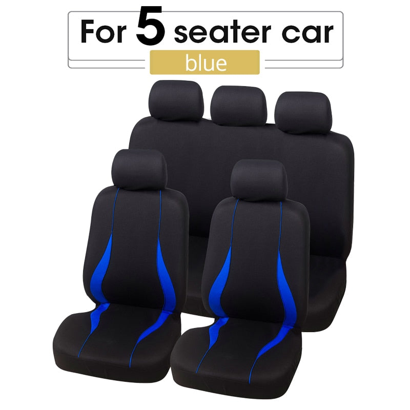 Autoyouth Car Seat Covers Airbag compatible Fit Most Car, Truck, SUV, or Van 100% Breathable with 2 mm Composite Sponge Polyester Cloth