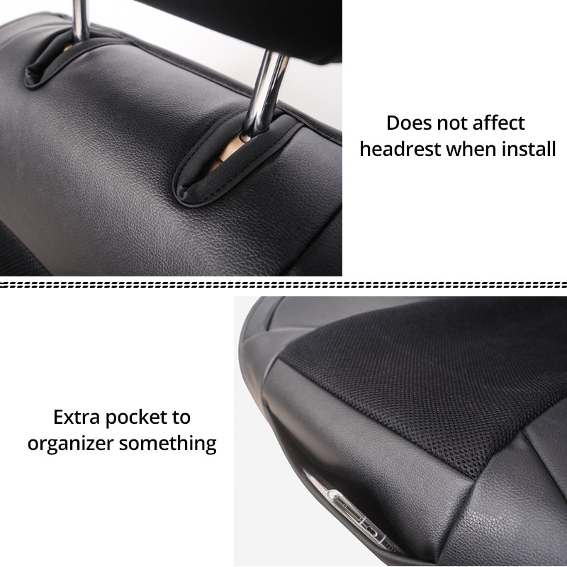 Autoyouth Car Seat Cushion Cover Airbag Compatible For audi tt mk1 mk2 q7 2007 a4 b7 b8 avant a6 c5 100 c4 a1 a3 a5