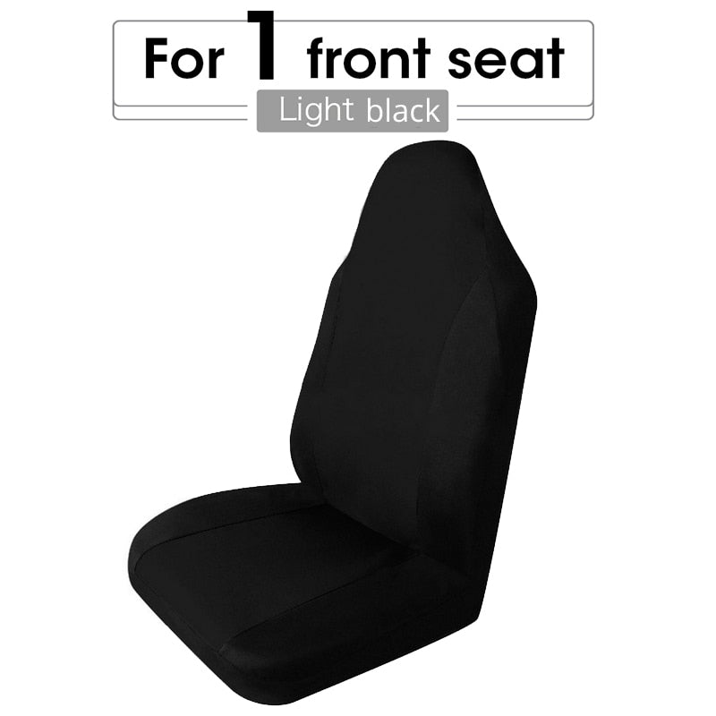 Autoyouth Car Seat Cover T-Shirt Black Universal For Chevrolet Onix For Hyundai HB20 Universal Interior Accessories For 1/2/5/7 seats Cars