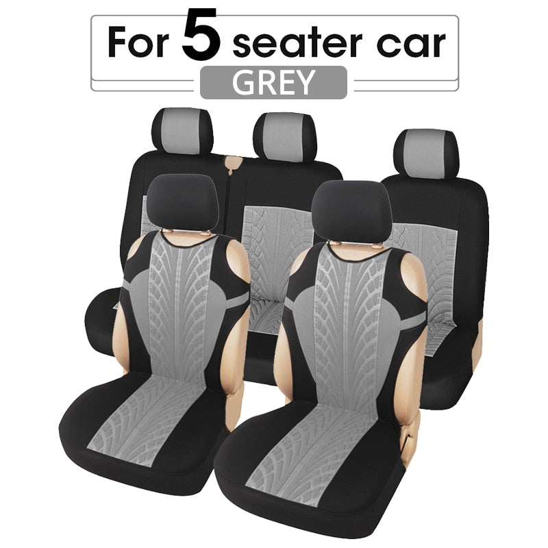 Autoyouth Car Seat Covers for Cars Vest Style Bucket Covers Front Seats Protector Universal Fit Most Cars Trucks Vans SUVs Car Accessories