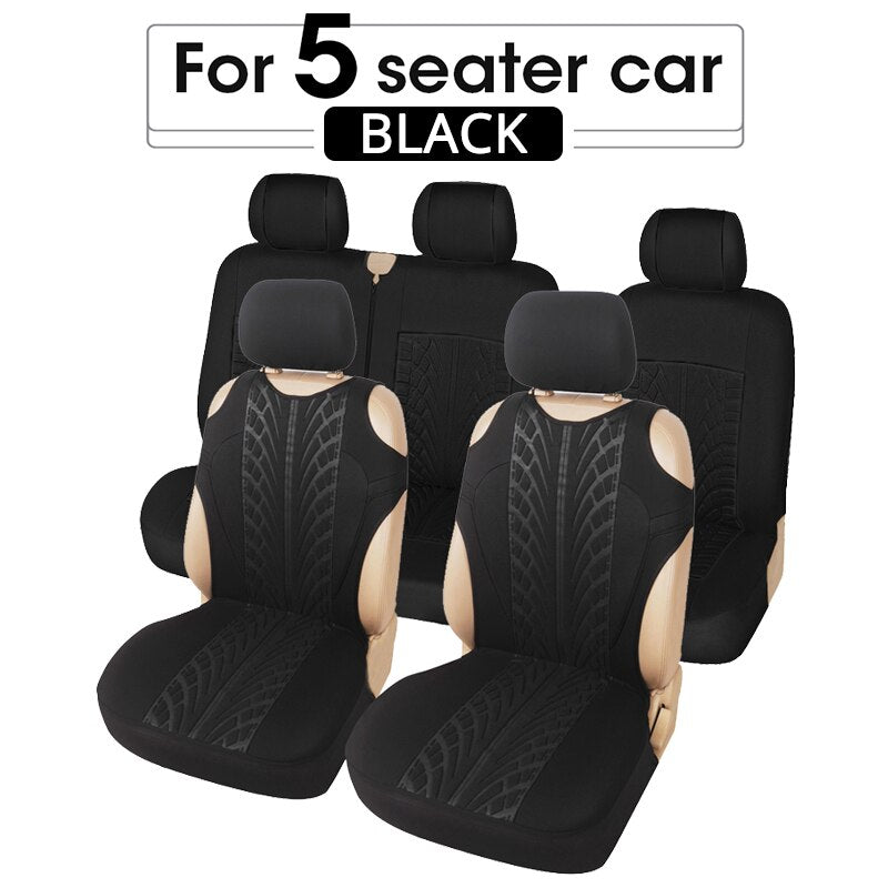 Autoyouth Car Seat Covers for Cars Vest Style Bucket Covers Front Seats Protector Universal Fit Most Cars Trucks Vans SUVs Car Accessories