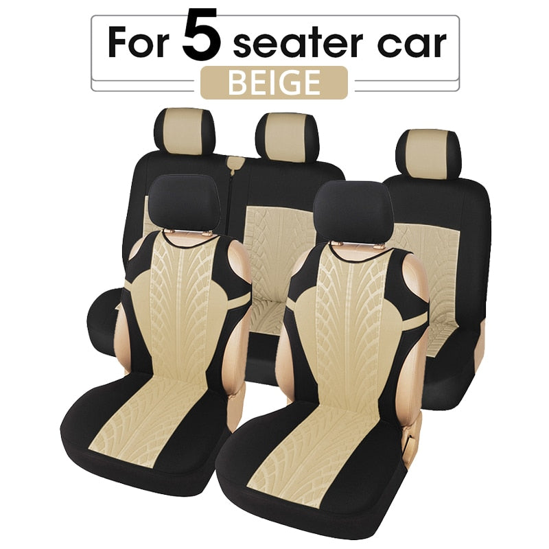 Autoyouth Car Seat Covers for Cars Vest Style Bucket Covers Front Seats Protector Universal Fit Most Cars Trucks Vans SUVs Car Accessories