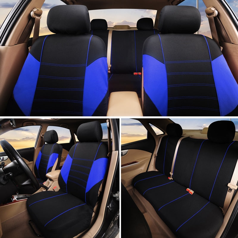 Autoyouth Car Seat Covers Airbag compatible Fit Most Car, Truck, SUV, or Van 100% Breathable with 2 mm Composite Sponge Polyester Cloth