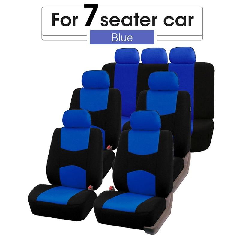Autoyouth Car Seat Cover T-Shirt Black Universal For Chevrolet Onix For Hyundai HB20 Universal Interior Accessories For 1/2/5/7 seats Cars