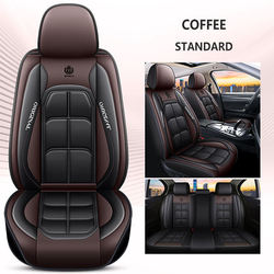 Autoyouth Luxury Waterproof Leather Car Seat Cover Full Set Universal Car Seat Covers