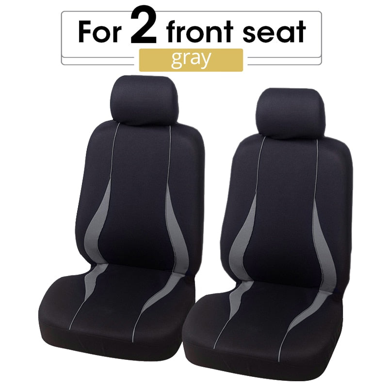 Autoyouth Car Seat Cover T-Shirt Black Universal For Chevrolet Onix For Hyundai HB20 Universal Interior Accessories For 1/2/5/7 seats Cars