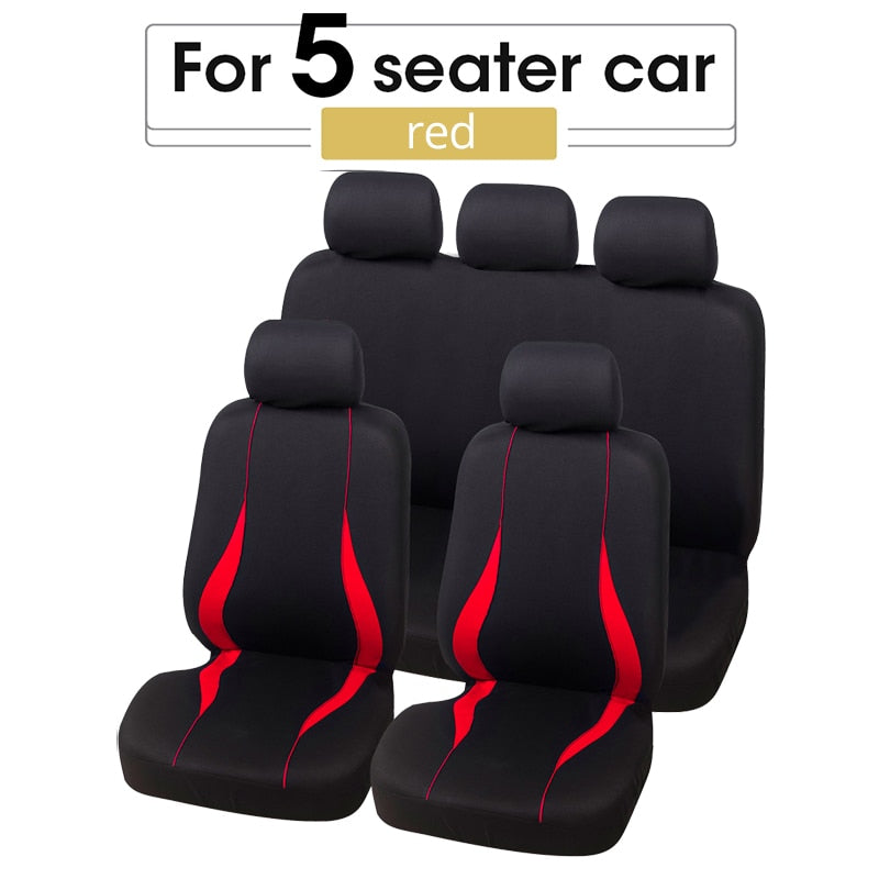 Autoyouth Car Seat Covers Airbag compatible Fit Most Car, Truck, SUV, or Van 100% Breathable with 2 mm Composite Sponge Polyester Cloth