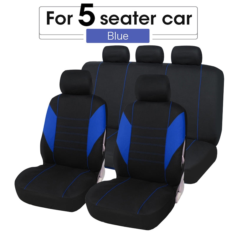 Autoyouth Car Seat Covers Airbag compatible Fit Most Car, Truck, SUV, or Van 100% Breathable with 2 mm Composite Sponge Polyester Cloth