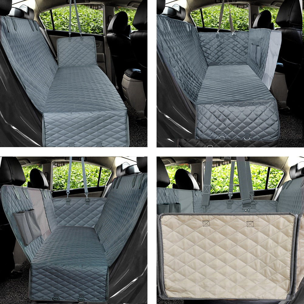 Autoyouth PETRAVEL Dog Car Seat Cover Waterproof Pet Travel Dog Carrier Hammock Car Rear Back Seat Protector Mat Safety Carrier For Dogs