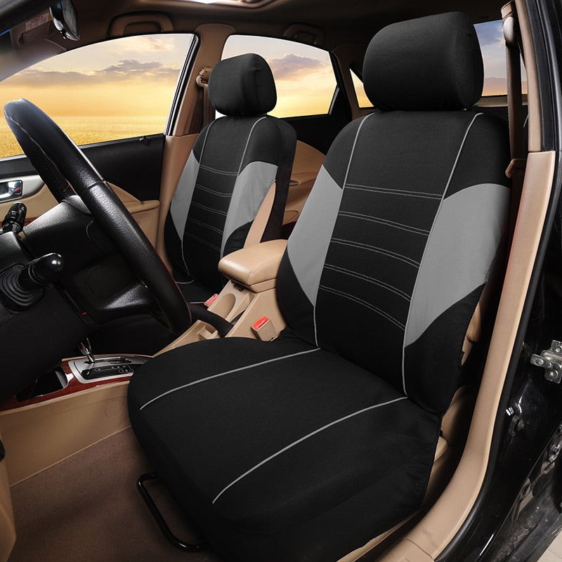 Autoyouth Car Seat Covers Airbag compatible Fit Most Car, Truck, SUV, or Van 100% Breathable with 2 mm Composite Sponge Polyester Cloth