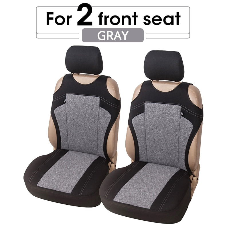 Autoyouth Car Seat Covers for Cars Vest Style Bucket Covers Front Seats Protector Universal Fit Most Cars Trucks Vans SUVs Car Accessories