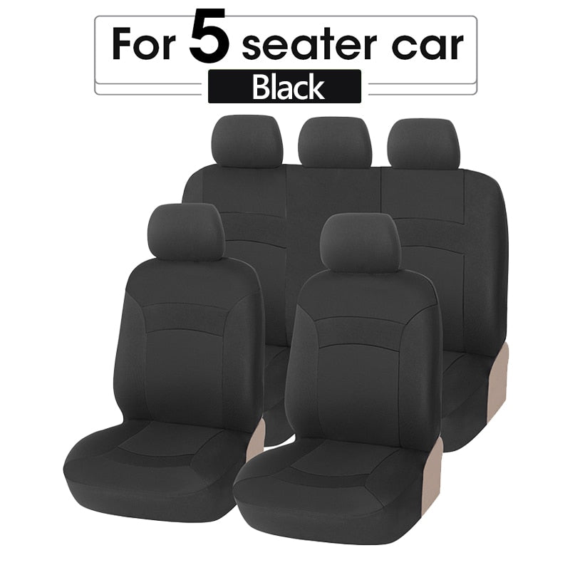 Autoyouth Universal Car Seat Covers Airbag Compatible Auto Cushion Protectors For Vaz 2110 For Hyundai i800 For Citroen C1 For 2005 Clio