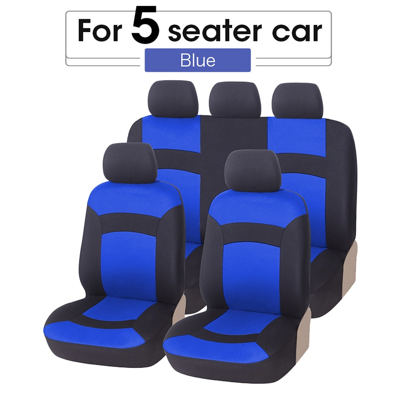 Autoyouth Universal Car Seat Covers Airbag Compatible Auto Cushion Protectors For Vaz 2110 For Hyundai i800 For Citroen C1 For 2005 Clio