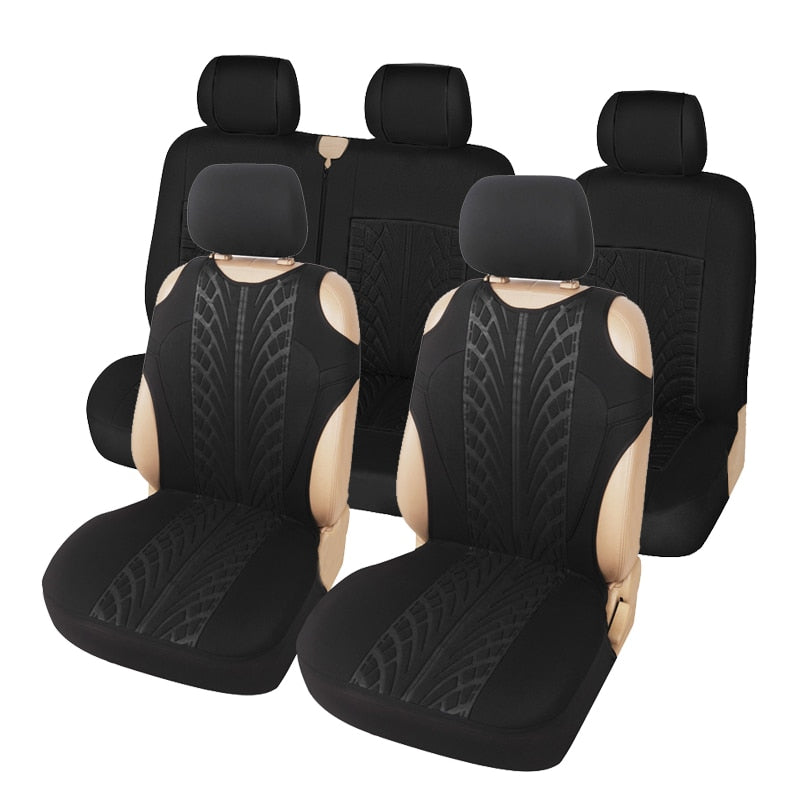 Autoyouth Car Seat Covers for Cars Vest Style Bucket Covers Front Seats Protector Universal Fit Most Cars Trucks Vans SUVs Car Accessories