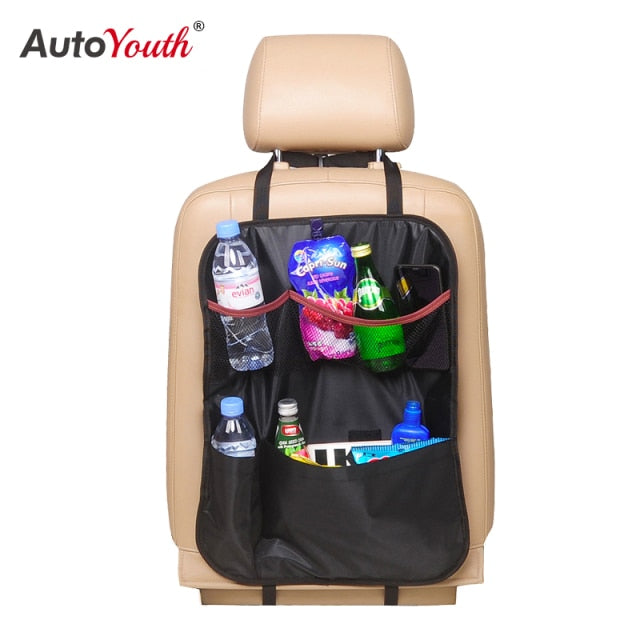 Autoyouth Car Backseat Organizer Universal Automobile Seat Back Storage Bag