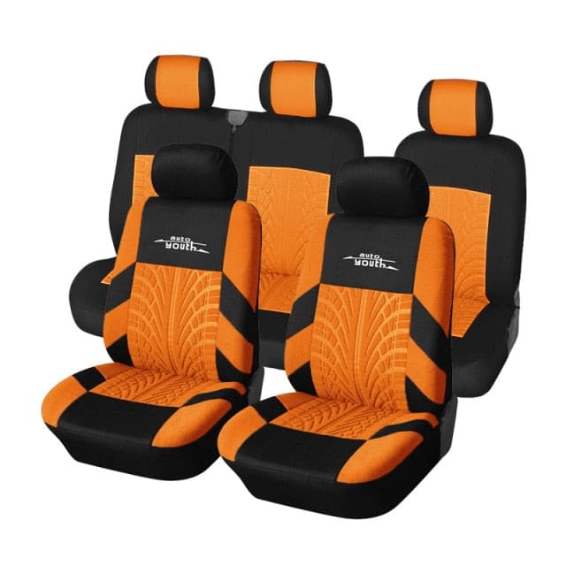 Autoyouth Car Seat Covers (Double Front Seats and 2+1 Seats) For Chevrolet Onlx Plus For Fiat Strada For Truck For SUV Fashion Style