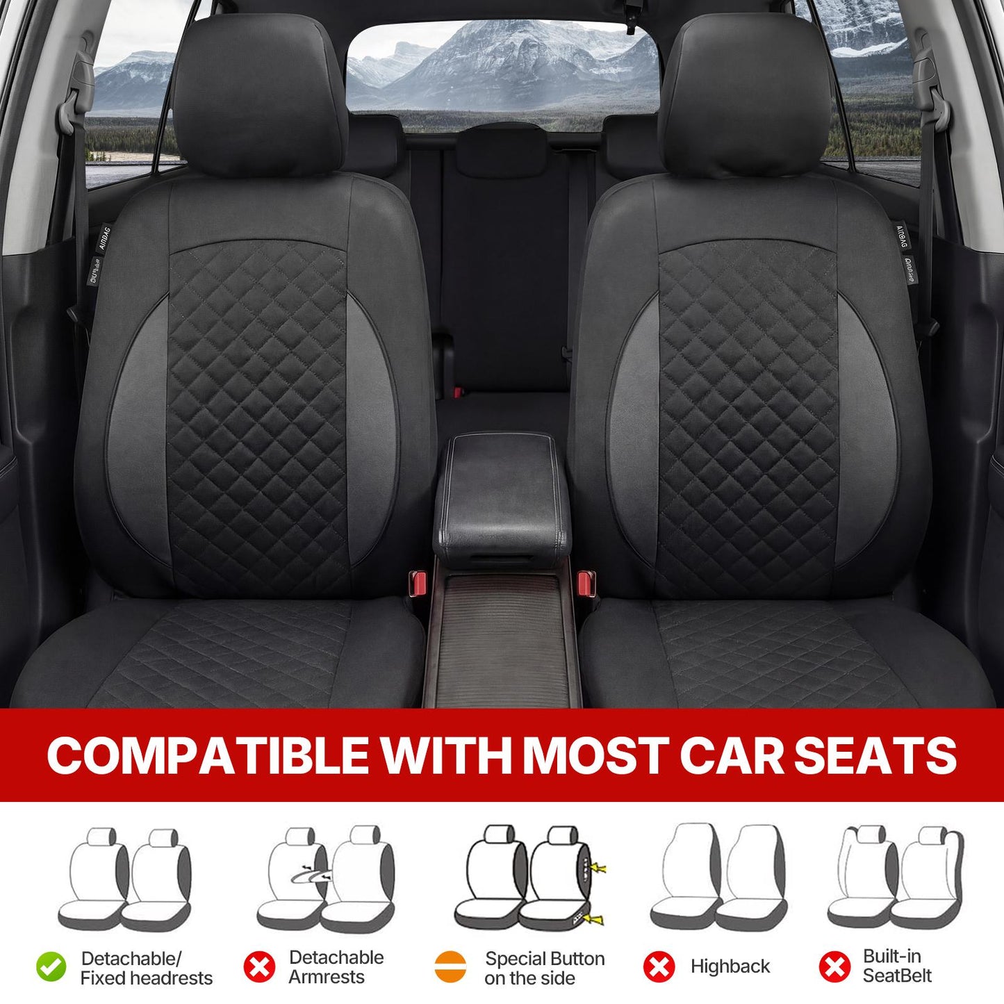 Oxford Cloth Car Seat Covers