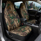 Forest Camouflage Front Car Seat Covers