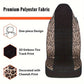 Car Seat Covers Two-Tone Cheetah Print Seat Covers Covers Car Accessories for Most Cars, Trucks, SUVs or Vans