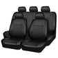 9pcs 5 Seats Universal Car Seat Cover Fits Most Cars PVC Removable And Washable Protects Seats From Wear And Tear