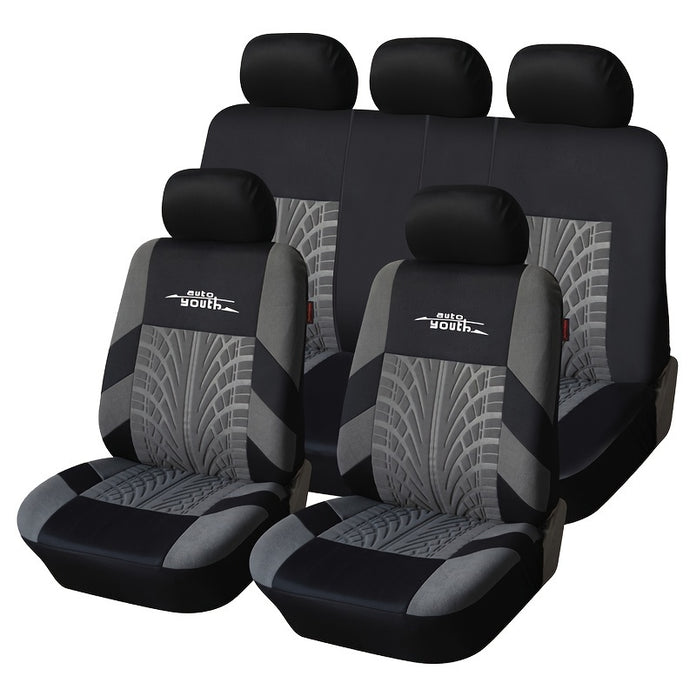 3D Tyre Print Car Seat Covers