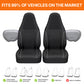 PU Leather Car Seat Covers 2PCS