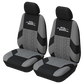 custom car seat covers polyester universal gray