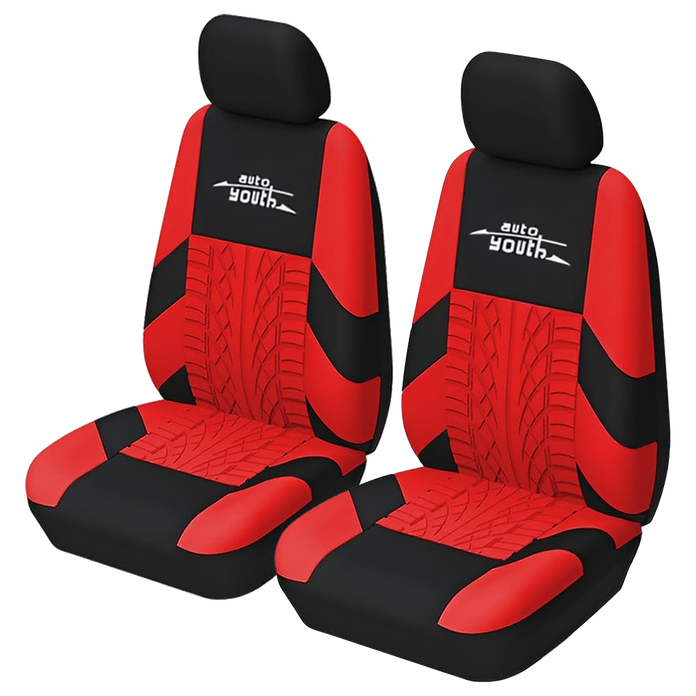 Autoyouth custom car seat covers polyester universal blue