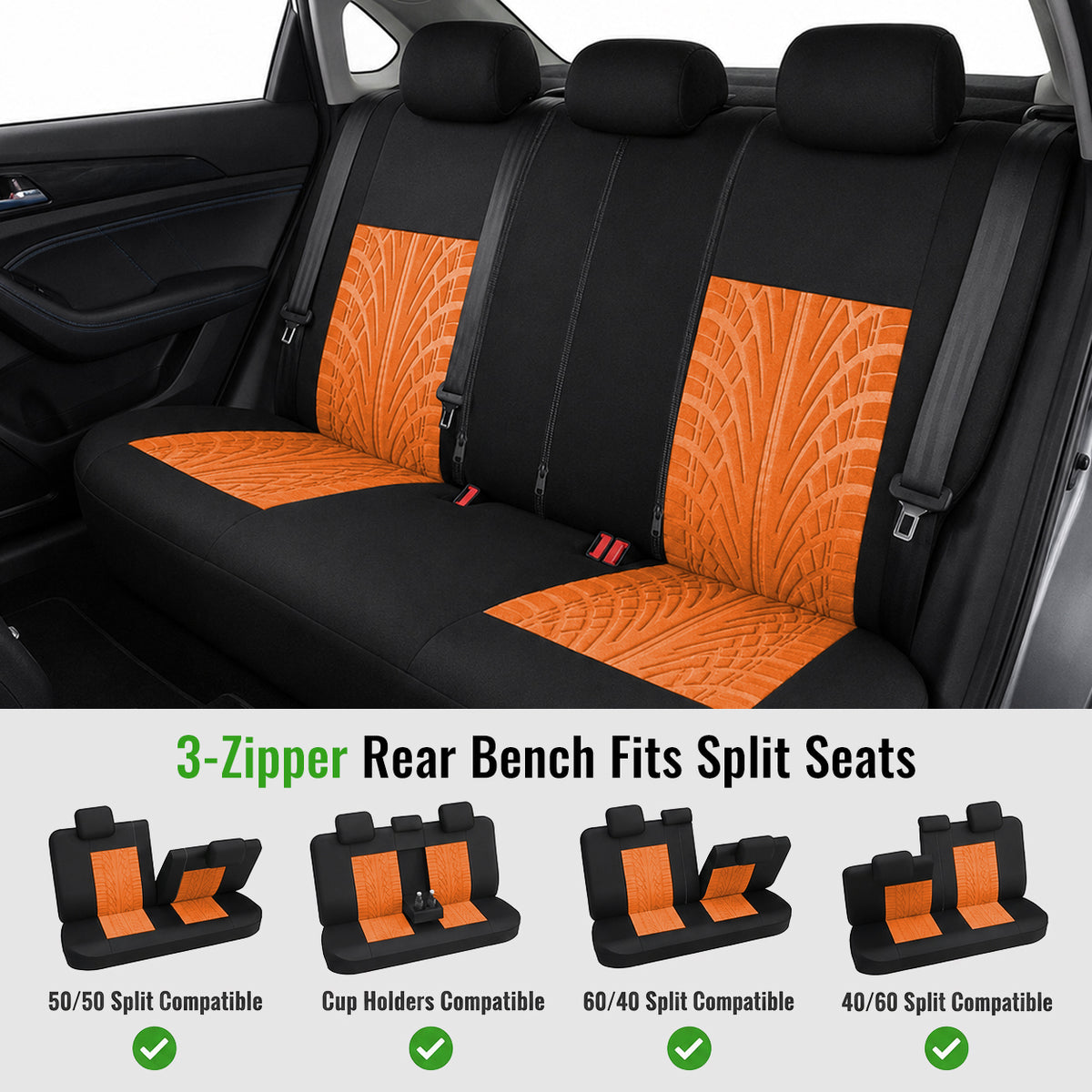 3D Embossed Seat Covers