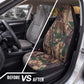 Forest Camouflage Front Car Seat Covers