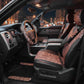 Leopard Print Car Seat Covers Set