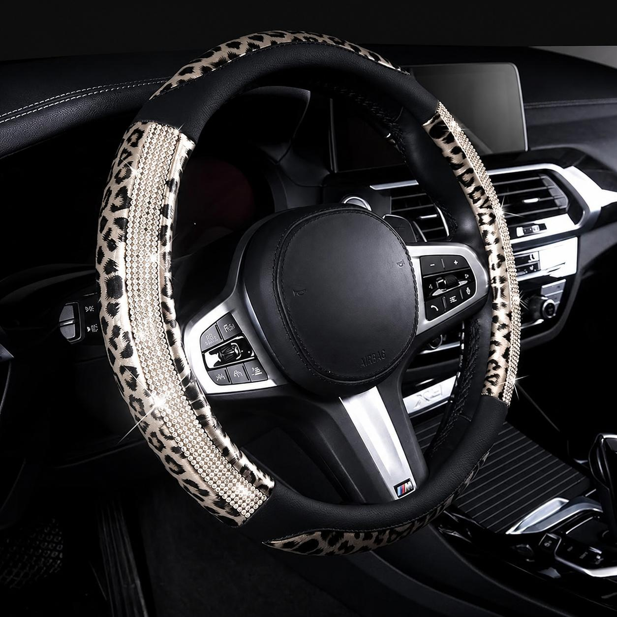 Crystal Rhinestone Steering Wheel Cover