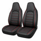 PU Leather Car Seat Covers High Back