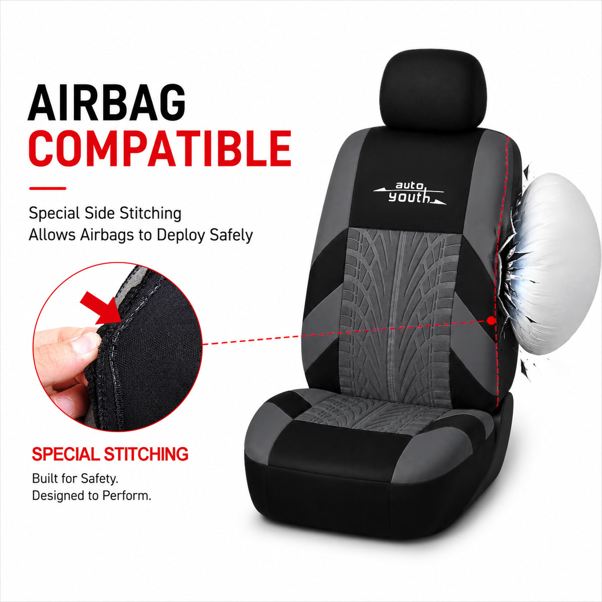 3D Embossed Seat Covers