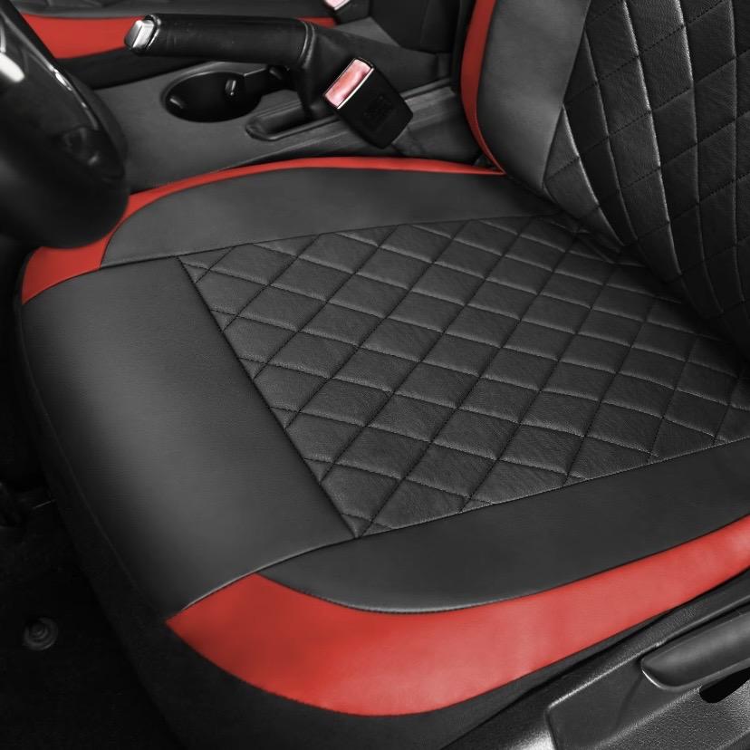 PU Leather Car Seat Covers Front Set