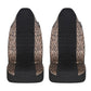 Car Seat Covers Two-Tone Cheetah Print Seat Covers Covers Car Accessories for Most Cars, Trucks, SUVs or Vans