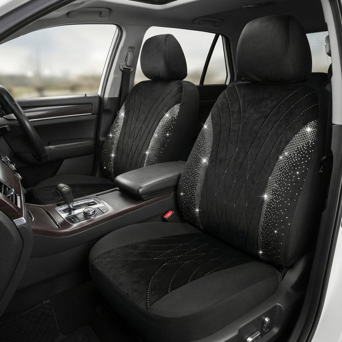 Bling Rhinestone Car Seat Covers