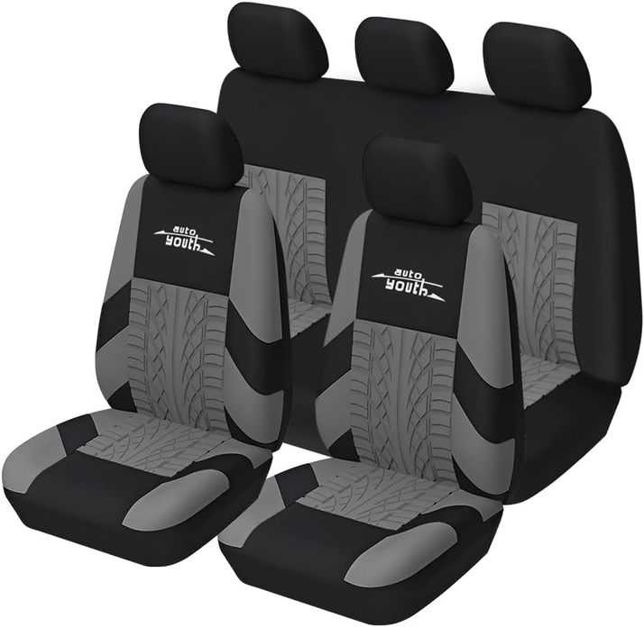 Autoyouth custom car seat covers polyester universal beige