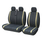 1+2 Seat Covers For Transporter For Ford Transit Van Truck Lorry For Renault For Peugeot For Opel