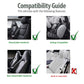 PU Leather Car Seat Covers High Back
