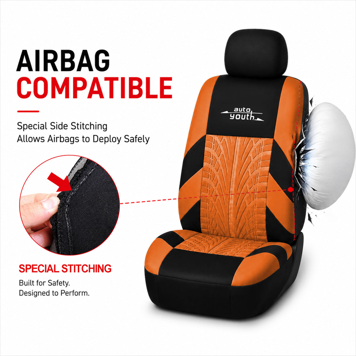 3D Embossed Seat Covers